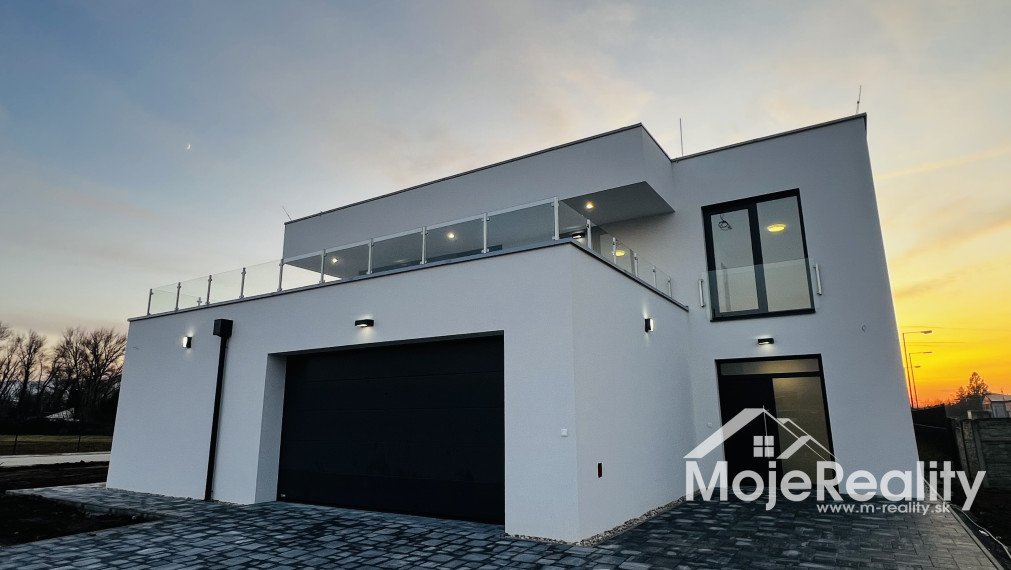 Posledný voľný luxusný 5-izb. rodinný dom v novej lokalite v blízkosti centra mesta Trenčín