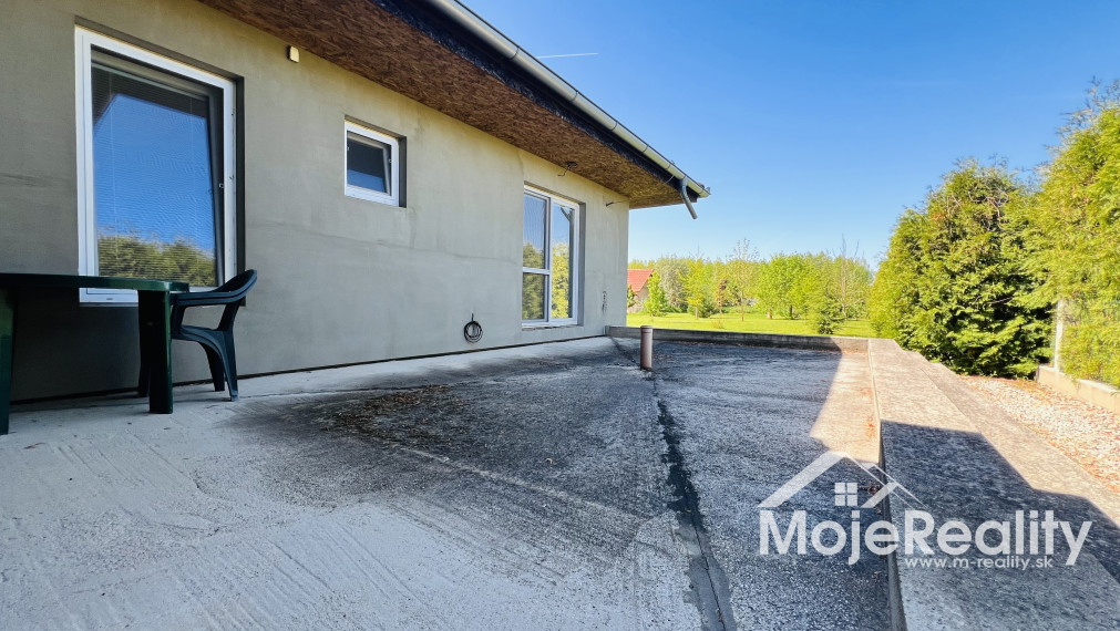 Zľava 10.000 Eur 4-izbový rodinný dom v obci Rybany, skolaudovaný v roku 2017