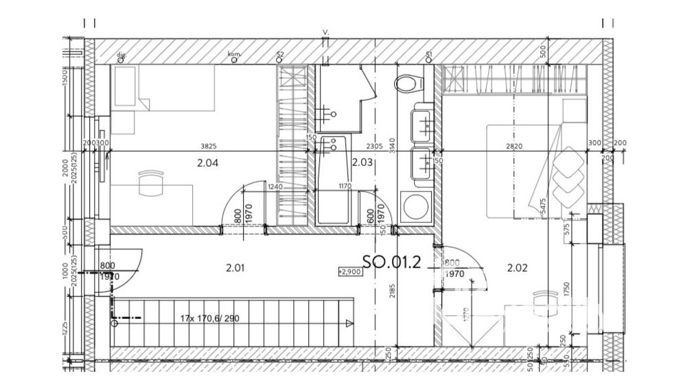 3 izb. mezonetový byto-dom s bazénom, garážou, terasou v komplexe Rezidencia Biskupická 7 IBV