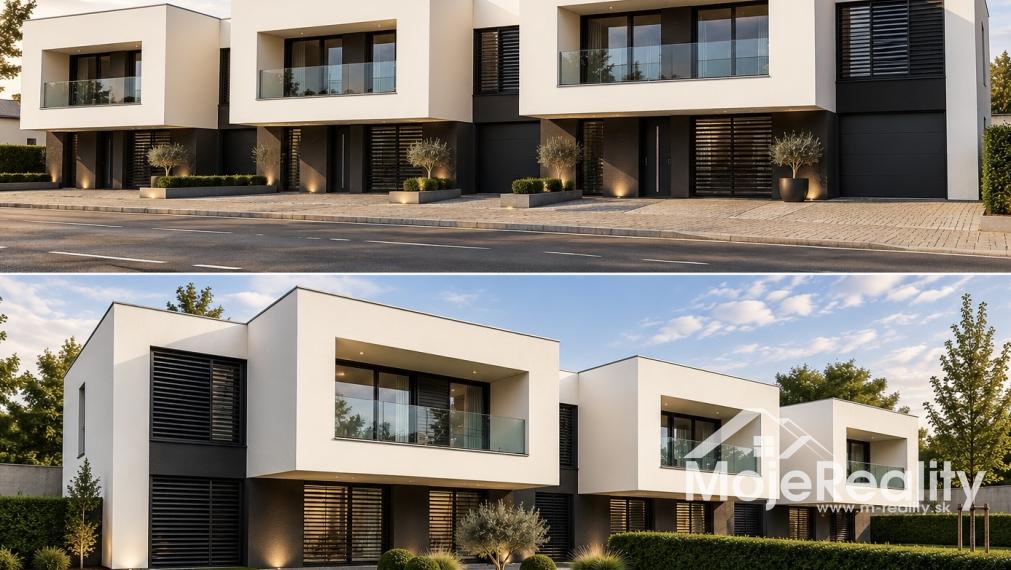 BASE | 3 výnimočné domy | 222 m² priestoru bez kompromisov - Kasárenská, Trenčín