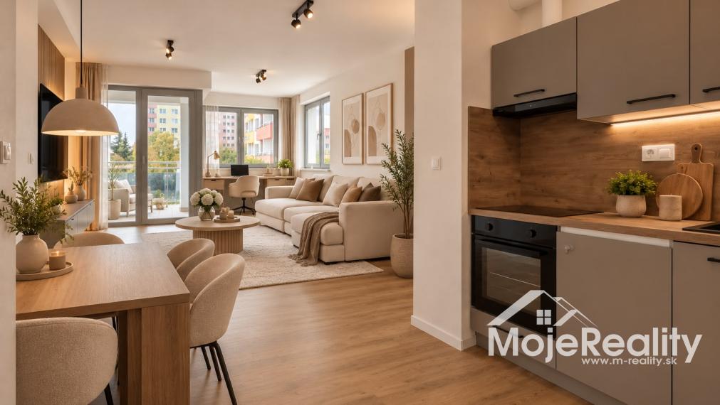 CENTRUM TRENČÍNA | 3-izbová novostavba s 20 m² terás a garážovým státím