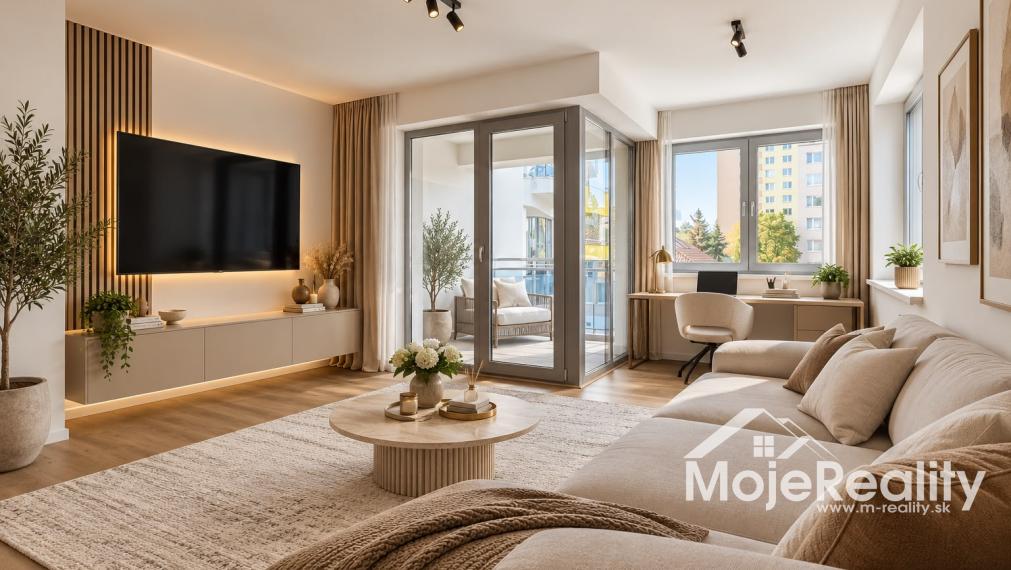 CENTRUM TRENČÍNA | 3-izbová novostavba s 20 m² terás a garážovým státím
