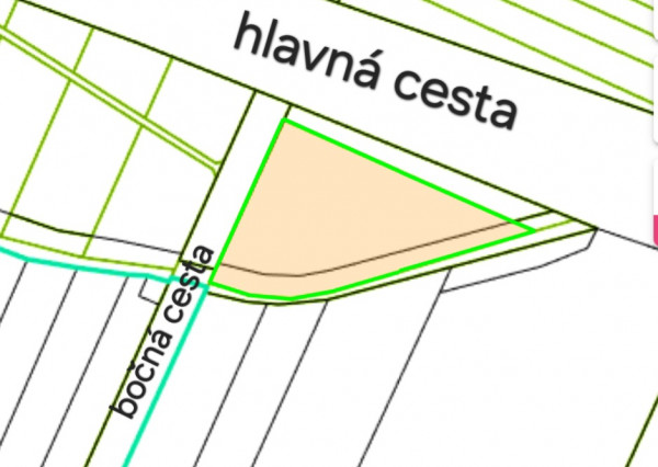 Kravany nad Dunajom , okr. Komárno – na predaj pozemok 5560 m2