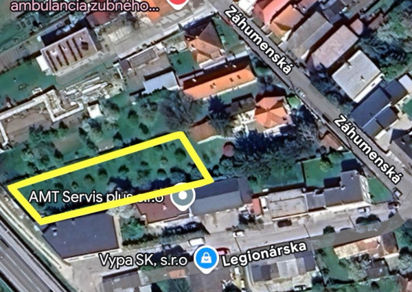 Na predaj stavebný pozemok – Trenčín, ul. Záhumenská k.ú. Trenčianske Biskupice