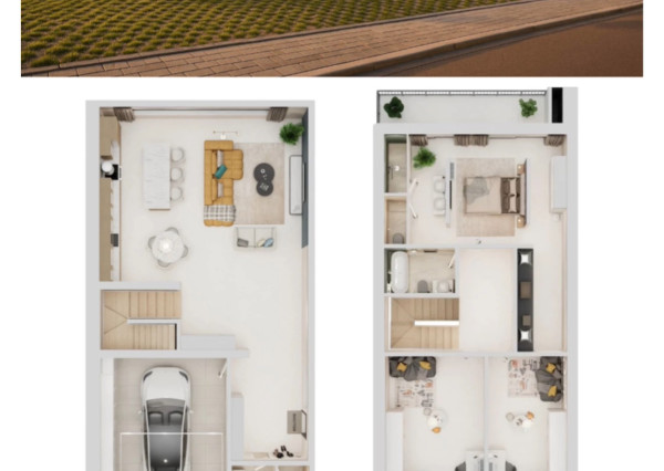 Exkluzívne bývanie v srdci Trenčína – projekt piatich rodinných domov OLYMPIA, STARK Residence