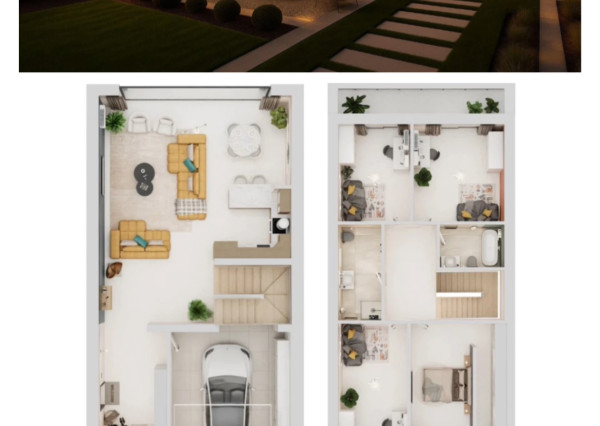 Exkluzívne bývanie v srdci Trenčína – projekt piatich rodinných domov OLYMPIA, STARK Residence