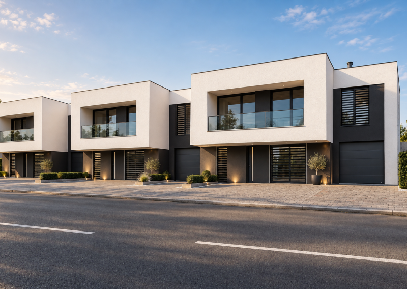 BASE | 3 výnimočné domy | 222 m² priestoru bez kompromisov - Kasárenská, Trenčín